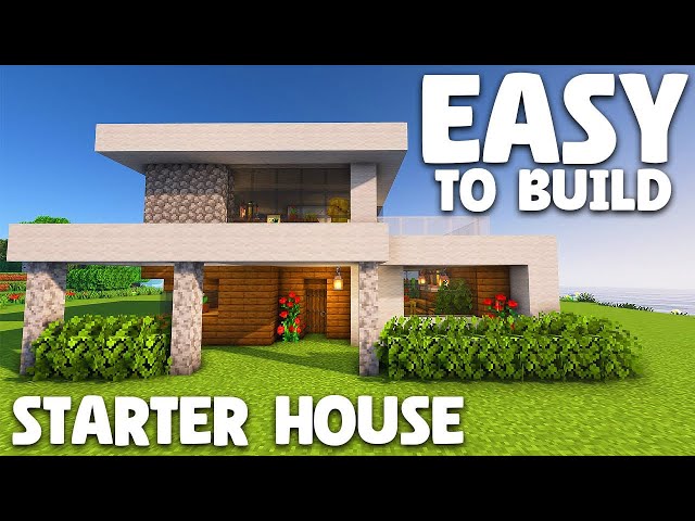 Small Modern House Minecraft Map