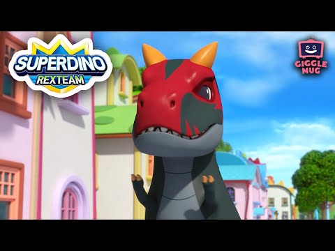 Stop, Thief! | Super Dino (14-Minute Cartoon for Kids!)