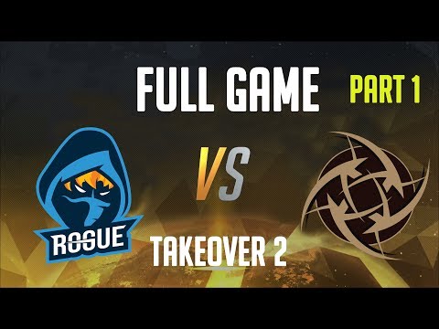Rogue vs Ninjas in  Pyjamas Full Game Part 1 - Group A - TakeOver 2