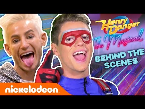Go BTS w/ Jace Norman & Riele Downs for Henry Danger the Musical! 🎶 Henry Danger