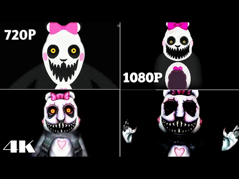 Evolution Of Miss Bo Animation In Mr Hopp's Playhouse 3 Vs Mr Hopp's Manor Vs Mr Hopp's Playhouse 2