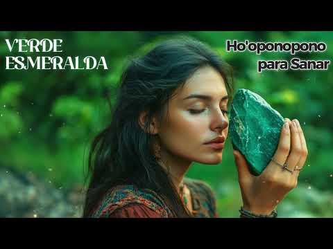 Verde Esmeralda | Ho'oponopono para Sanar | Elimina Afecciones | Mantra Poderoso en Español 💚🙏