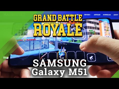 Grand Battle Royale on SAMSUNG Galaxy M51 – FPS / Drops / Crashes Checkup
