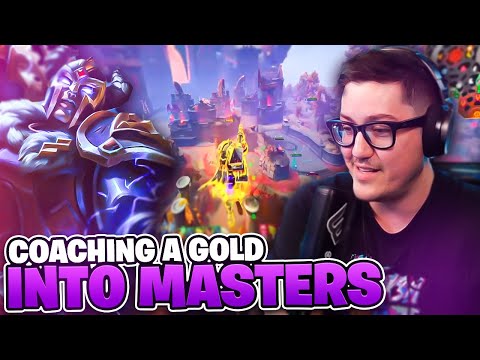 JUNGLE COACHING A GOLD PLAYER TO GET HIM TO MASTERS?