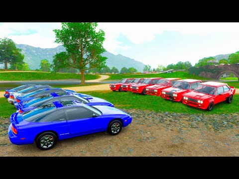 TEAM LÉO VS TEAM ZNET FOI DISPUTADO!! JOGOS DE RECREAÇÃO - FORZA HORIZON 4