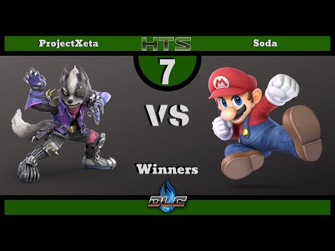 HTS @ DLC #7: Winners - ProjectXeta (Wolf) vs Soda (Mario, Ganondorf)