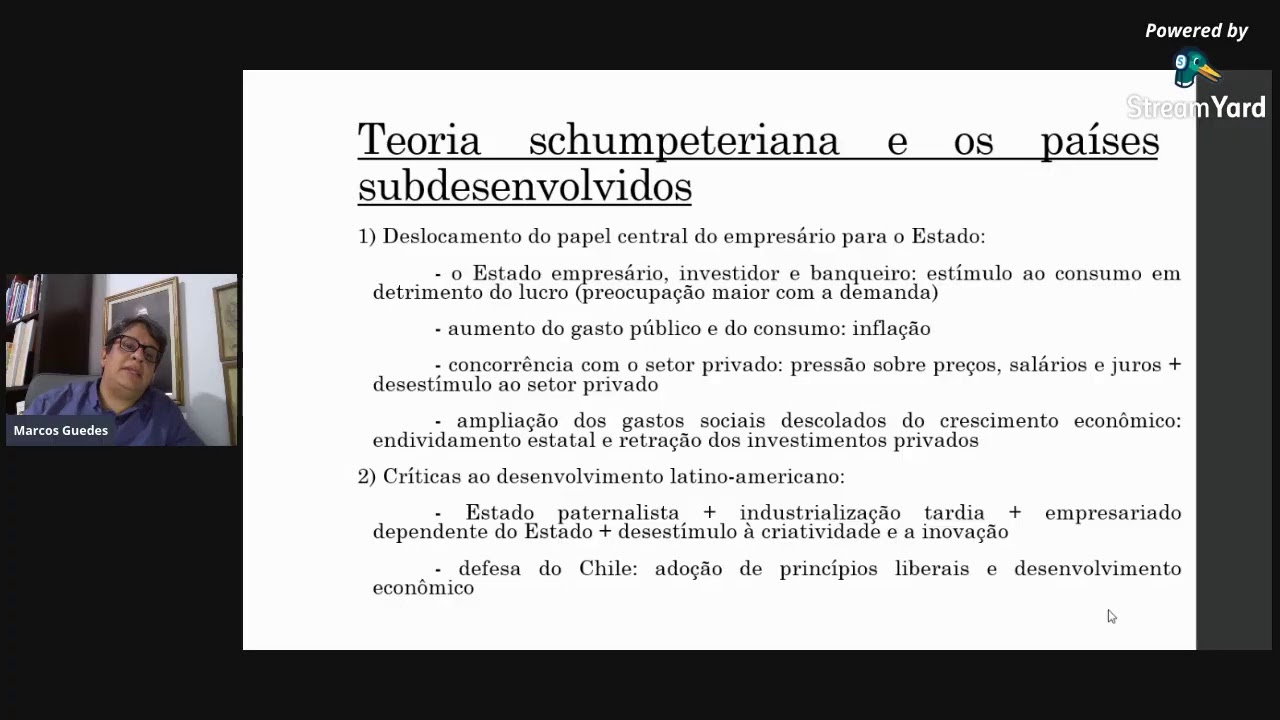 9-DES: A visão schumpeteriana