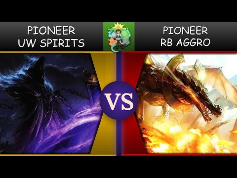 Pioneer 2019: Match 5 - Azorius UW Spirits vs Rakdos RB Aggro