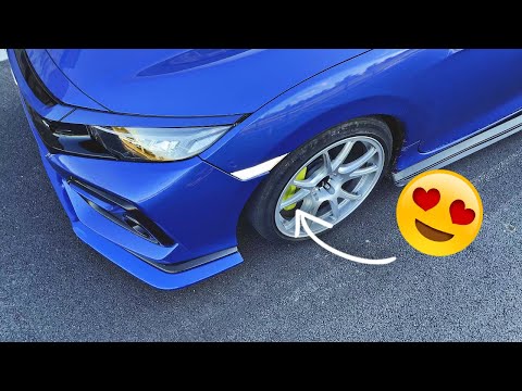INSTALLING $500 D.I.Y. BREMBO BRAKES ON MY 10TH GEN SI!
