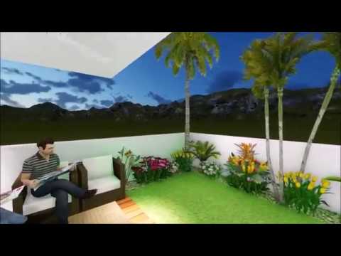 Hexagon 3D Designs - garden apartment