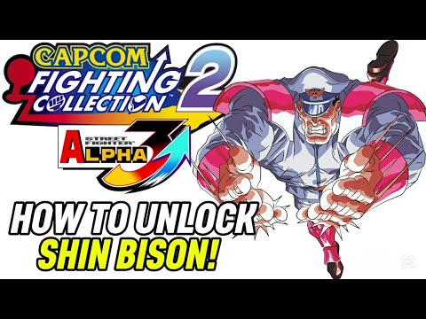 HOW TO UNLOCK SHIN-BISON IN STREET FIGHTER ALPHA 3 UPPER (CAPCOM FIGHTING COLLECTION 2)