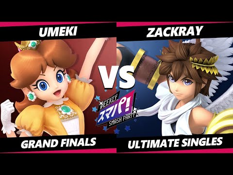 Sumapa 79 GRAND FINALS - Zackray (Pit) Vs. Umeki (Daisy) SSBU Ultimate Tournament