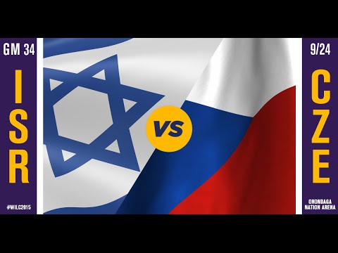 WILC 2015: Game 34 - Israel vs. Czech Republic
