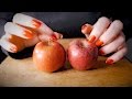 ASMR Eating Top 10 Triggers 7 Crunching Apples Satisfying Slicing