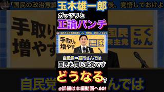【玉木雄一郎】国民が頷いています
