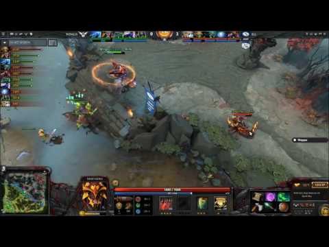 Dota 2 International 2016 Semifinals the wings gaming vs Evil Geniuses 20mln $ pool 1of3