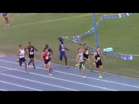 Boys 800m run Section 2 - 2018 Florida Relays (Winning Time 1:55.68)