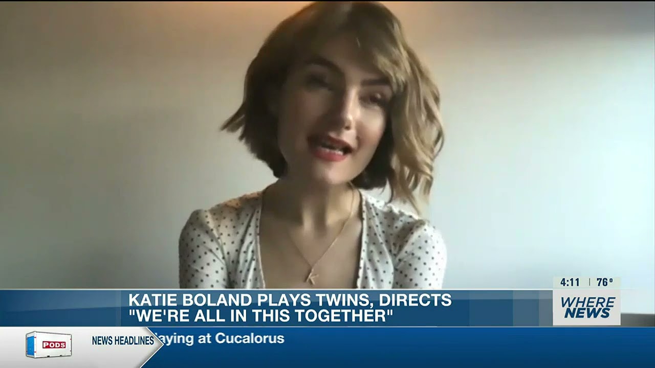Katie Boland talks about playing twins in her new film