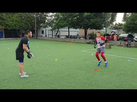 Entreno con Sebastián Viera y el profe Blas Ojeda, Barranquilla. Septiembre 2021.