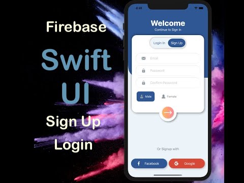 SwiftUI firebase authentication