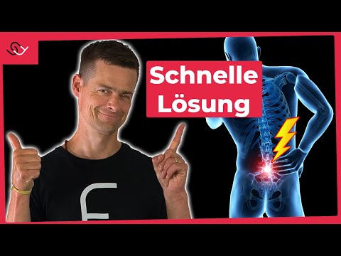 Schmerzen im unteren Rücken schnell loswerden - Pelvic Wave