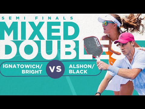 Semifinal Mixed Doubles: Bright/Ignatowich vs Black/Alshon in Las Vegas