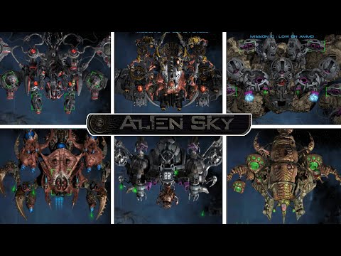 Alien Sky All Bosses No Death | Childhood Nostalgia Games💥✈️