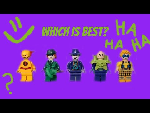 Top 5 Best LEGO DC Villain Minifigures