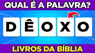 ADIVINHE O LIVRO DA BÍBLIA | QUAL É A PALAVRA? | QUIZ BÍBLICO