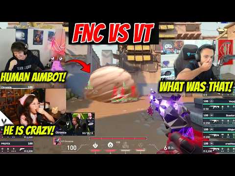 FNS, Sliggy & Yinsu React to Fnatic vs Team Vitality Best Moments in VCT Kickoff