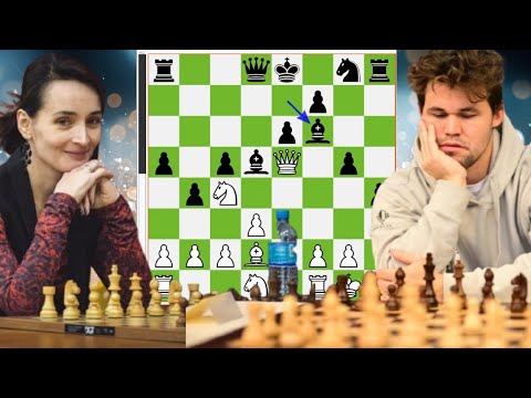 Magnus Carlsen vs Kateryna Lagno | Epic Blitz Showdown