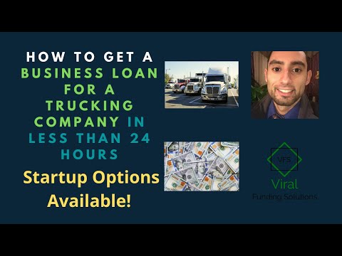 , title : 'How To Get A Business Loan For A Trucking Company In Less Than 24 Hours - Startup Options Available!'