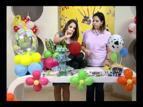 Mulher.com 10/10/2011 - Balões para festa infantil