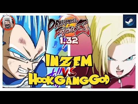 DBFZ HookGanGod vs Inzem (VegetaSSB, Broly, Piccolo) vs (Vegeta, Gotenks, A18)