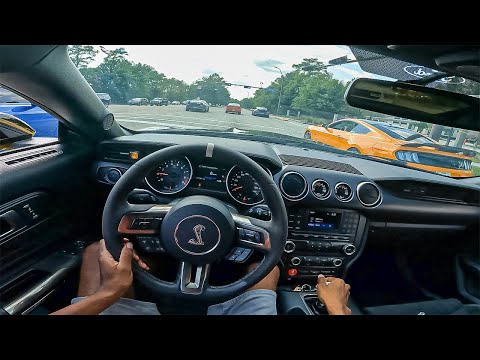 CUTTING UP IN TRAFFIC IN MY SHELBY GT350!! *POV DRIVE*