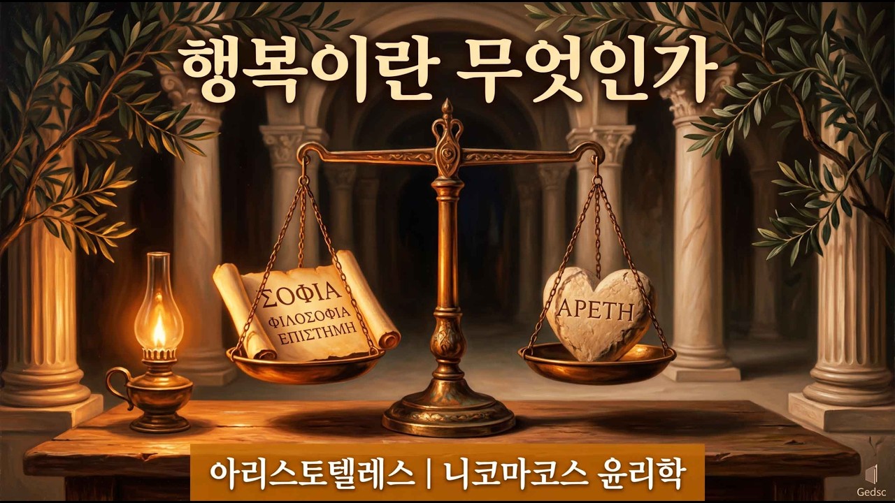⚖️ 행복이란 무엇인가 – 아리스토텔레스의 『니코마코스 윤리학』