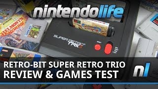 Retro-Bit Super Retro Trio & Super Retro Advance Adapter Video Review And Games Test