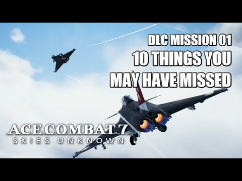 Things you may have missed in "Unexpected Visitor" - Ace Combat 7: Skies Unknown DLC