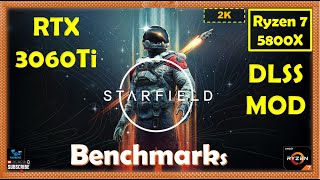 Starfield RTX 3060Ti with Nvidia DLSS Benchmarks - How to Install Starfield Upscaler Mod