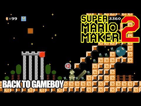 Super Mario Maker 2 - Course World | Back to Gameboy [Nintendo Switch]