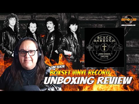 Unboxing Boxset en Vinilo | Black Sabbath Anno Domini 1989–1995:  Legado de  Tony Martin