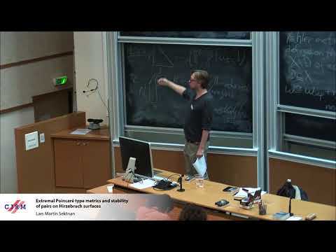 Lars Martin Sektnan: Extremal Poincaré type metrics and stability of pairs on Hirzebruch surfaces