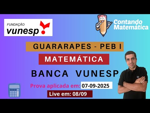 PEB I - Guararapes 2025 | Matemática – Gabarito e Resolução