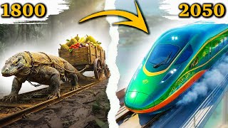 Download lagu 🚆 Indonesia Train Evolution | From Primitive Wagons to High-Speed Future (1800–2050) mp3