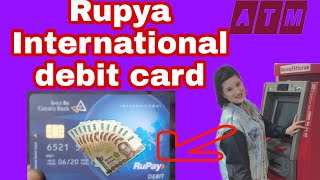 how to activate canara bank debit card