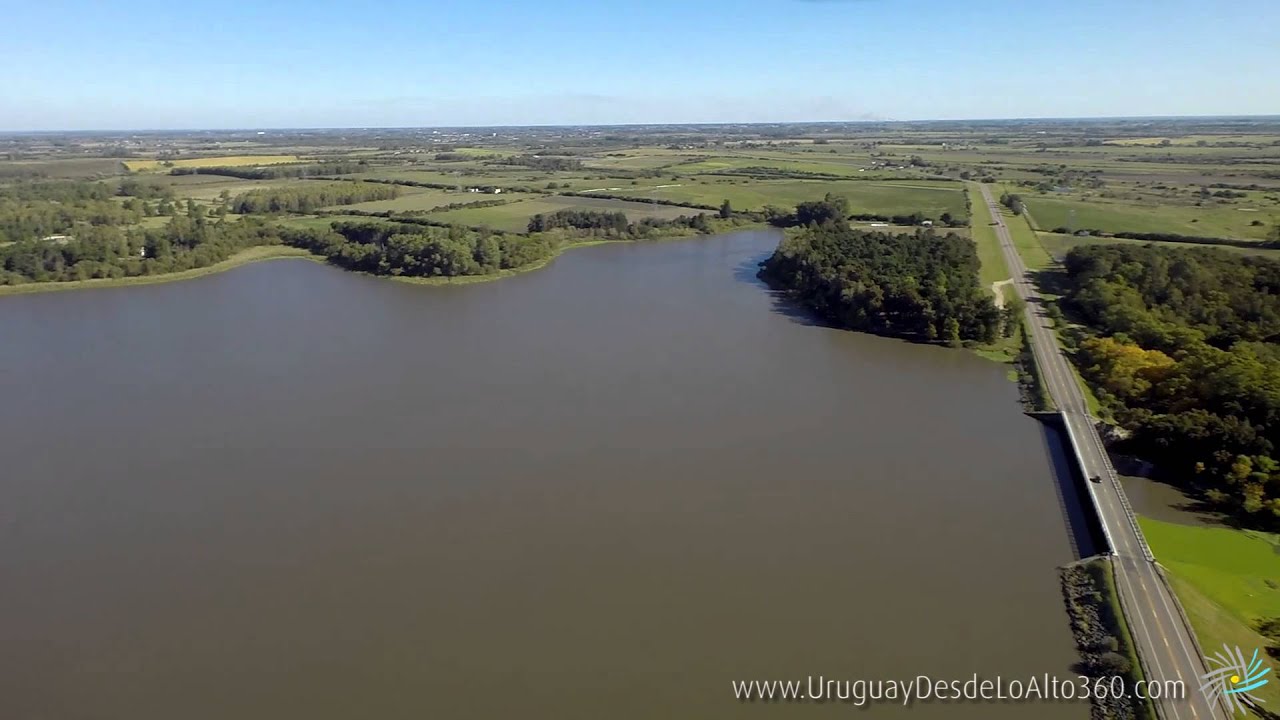 Video aéreo 360º en la represa del arroyo Canelón Grande, Uruguay Desde Lo Alto