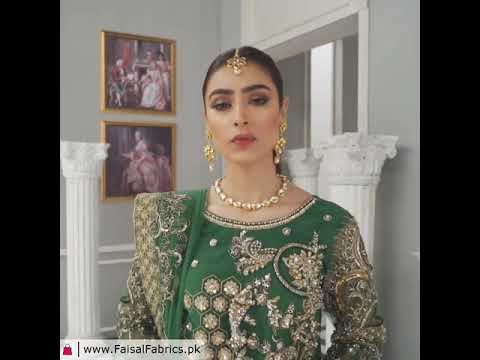 Akbar Aslam Libas e Khas Wedding Collection 3pc Suit AAWC-1335 ANASTASIA
