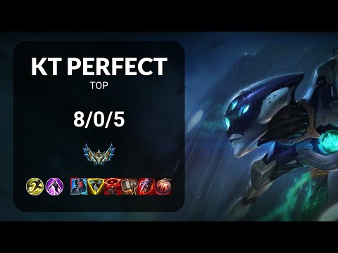 KT PerfecT Camille vs K'Sante TOP - KR CHALLENGER Patch 15.4