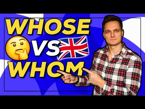 WHOSE vs WHOM - Relative Clauses & Pronouns erklärt, Beispiele + Übungen | Englisch lernen