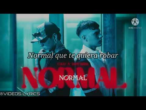 C.R.O, Dani Ribba - Normal (Letra/Lyrics)